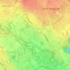 Mappa topografica San Vittore Olona, altitudine, rilievo