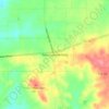 Mappa topografica New Summerfield, altitudine, rilievo