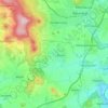 Mappa topografica 34295, altitudine, rilievo
