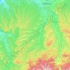Mappa topografica Краснооктябрьское сельское поселение, altitudine, rilievo