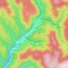 Mappa topografica Kailbach, altitudine, rilievo
