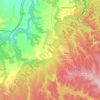 Mappa topografica Appin, altitudine, rilievo