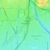 Mappa topografica Plainedge, altitudine, rilievo