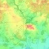 Mappa topografica Brome, altitudine, rilievo