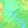 Mappa topografica Dossow, altitudine, rilievo