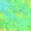 Mappa topografica Hemsbünde, altitudine, rilievo