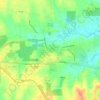 Mappa topografica Montgomery, altitudine, rilievo