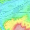 Mappa topografica Flins-sur-Seine, altitudine, rilievo