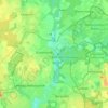 Mappa topografica 22397, altitudine, rilievo