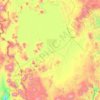 Mappa topografica Municipio Colcha K, altitudine, rilievo