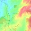 Mappa topografica Fonte Coberta, altitudine, rilievo