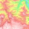 Mappa topografica Huancarama, altitudine, rilievo