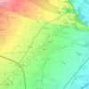 Mappa topografica Leini, altitudine, rilievo