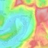 Mappa topografica Cheveuges, altitudine, rilievo