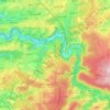 Mappa topografica 4920, altitudine, rilievo