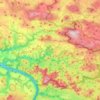 Mappa topografica 01855, altitudine, rilievo