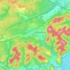 Mappa topografica Kirkel-Neuhäusel, altitudine, rilievo