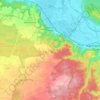 Mappa topografica Falkenberg, altitudine, rilievo