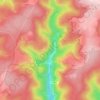 Mappa topografica Sauerthal, altitudine, rilievo