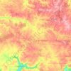 Mappa topografica 77560, altitudine, rilievo