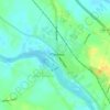 Mappa topografica Village of Phoenix, altitudine, rilievo