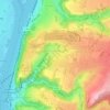 Mappa topografica Niederberg, altitudine, rilievo