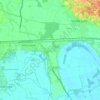 Mappa topografica Santa Cristina e Bissone, altitudine, rilievo