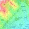 Mappa topografica Pollone, altitudine, rilievo