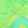 Mappa topografica Heerdt, altitudine, rilievo