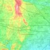 Mappa topografica Sona, altitudine, rilievo