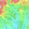 Mappa topografica Wedern, altitudine, rilievo