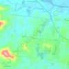 Mappa topografica Conventos, altitudine, rilievo