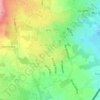 Mappa topografica Aci Bonaccorsi, altitudine, rilievo