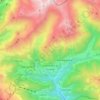 Mappa topografica Vilminore di Scalve, altitudine, rilievo