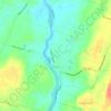 Mappa topografica Wallkill, altitudine, rilievo