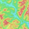 Mappa topografica Bobenthal, altitudine, rilievo