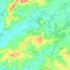 Mappa topografica Sorbon, altitudine, rilievo