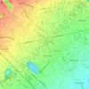 Mappa topografica Ponzano Veneto, altitudine, rilievo