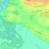 Mappa topografica Gröna, altitudine, rilievo