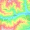 Mappa topografica Sparone, altitudine, rilievo