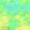Mappa topografica Rüde, altitudine, rilievo