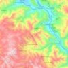 Mappa topografica Huaro, altitudine, rilievo