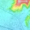 Mappa topografica Chiuduno, altitudine, rilievo