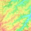 Mappa topografica Ohain, altitudine, rilievo