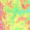 Mappa topografica Nethe, altitudine, rilievo