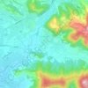Mappa topografica Zandobbio, altitudine, rilievo