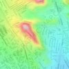 Mappa topografica Lomas de Ticlio Chico, altitudine, rilievo