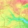 Mappa topografica 70567, altitudine, rilievo