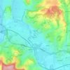 Mappa topografica Sedan, altitudine, rilievo