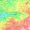 Mappa topografica Hene, altitudine, rilievo